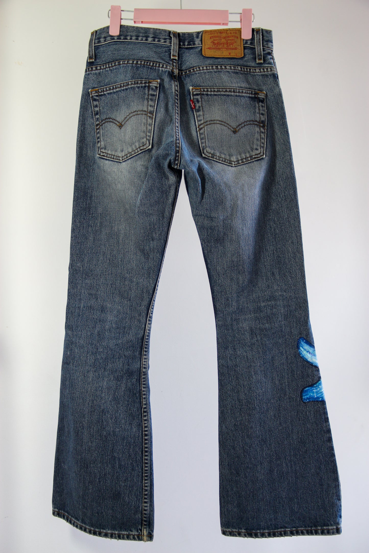 Jeans à Fleurs