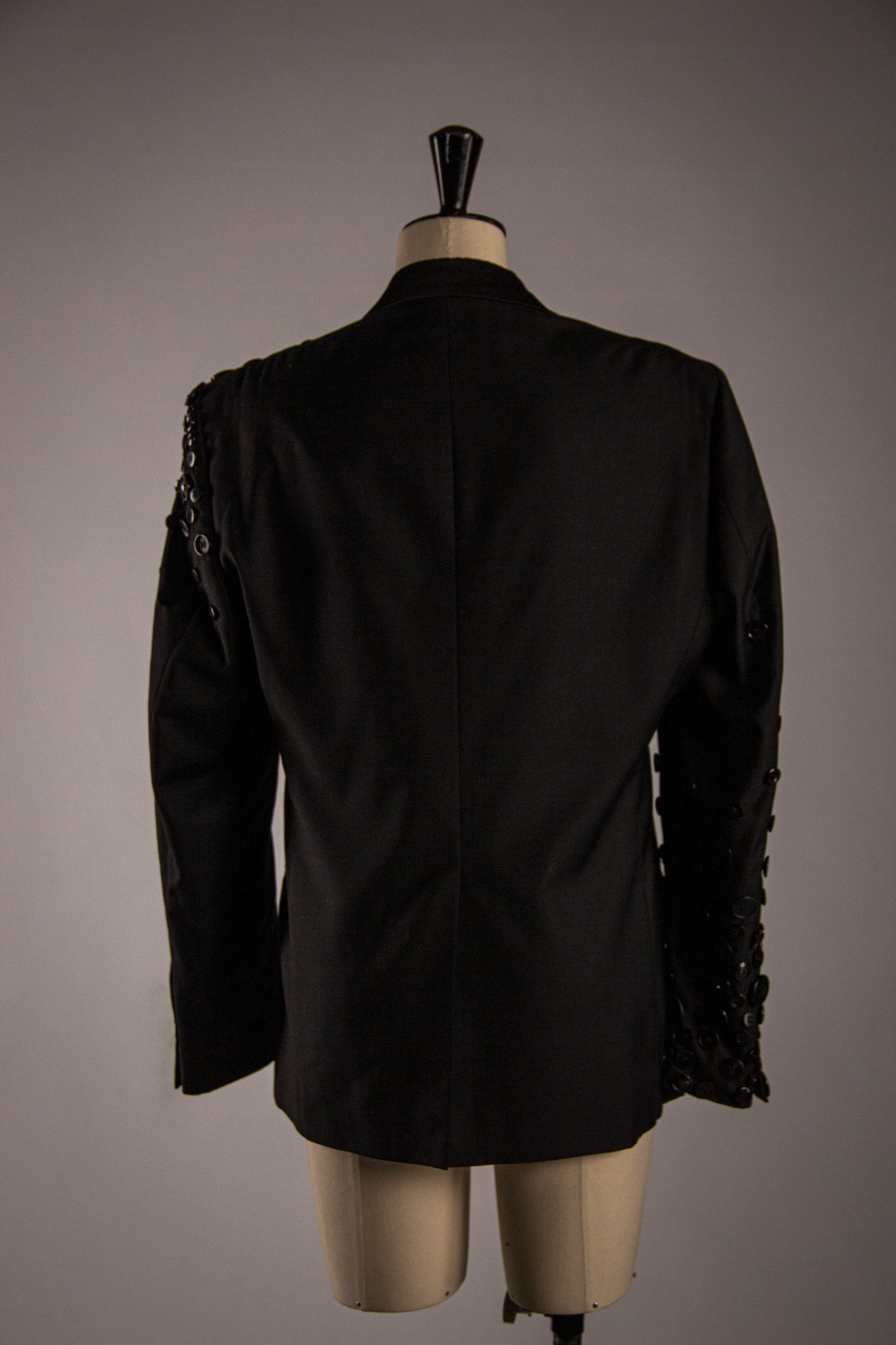 Veste à Boutons Noir