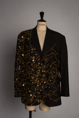 Veste à Perles et Boutons