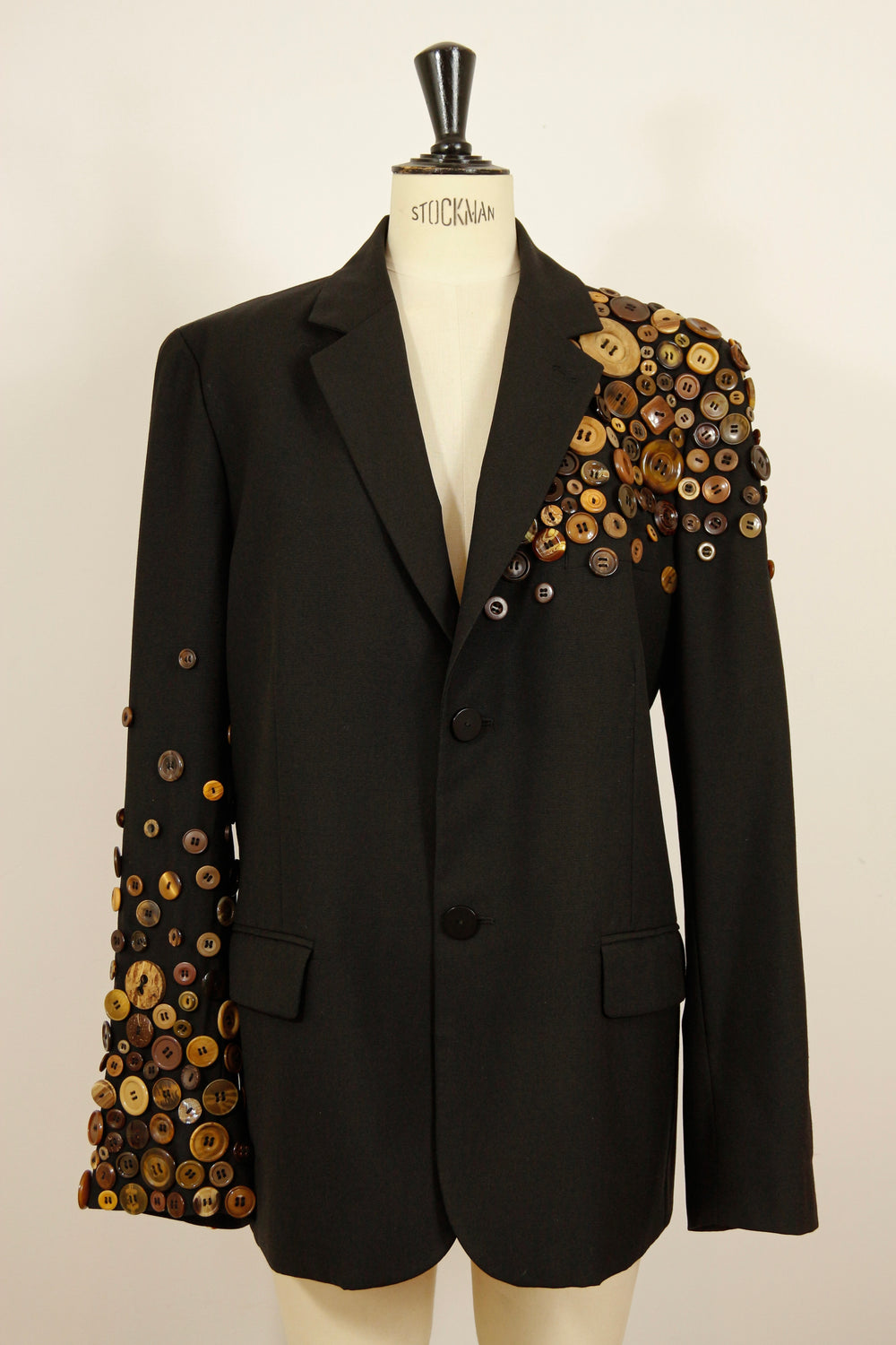 Veste à Boutons Marron